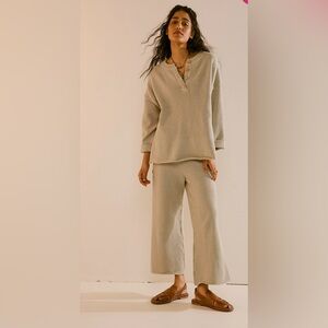 Free People Hailee Sweater Set in Chocolate